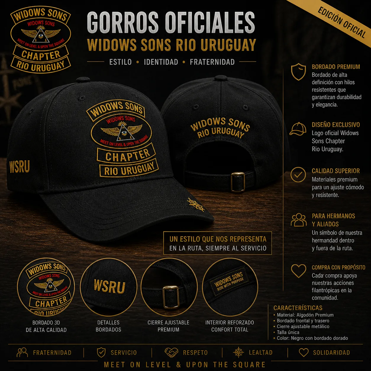 Gorros de nuestro capítulo