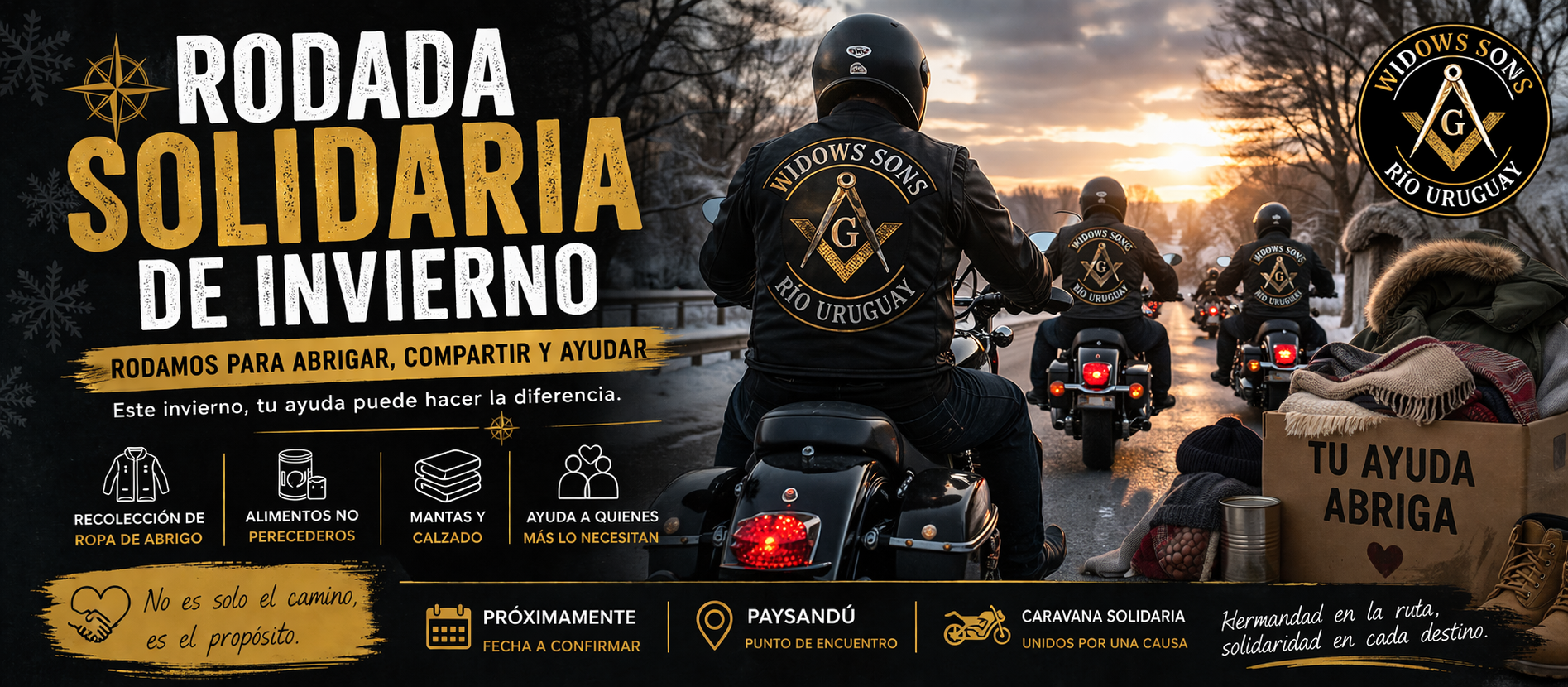 Campaña del Abrigo: Solidaridad sobre Ruedas